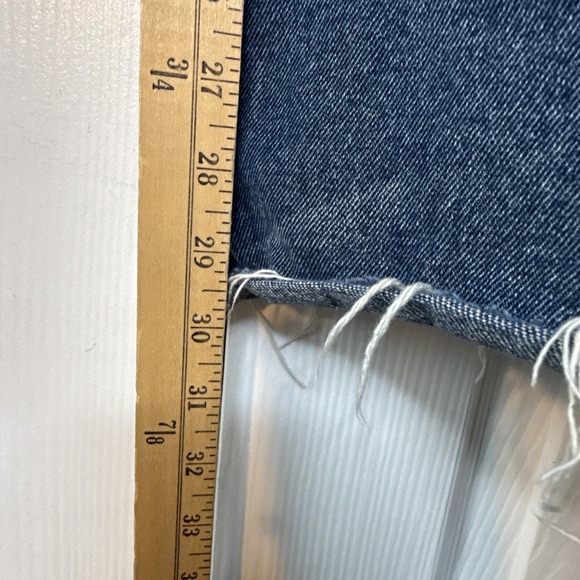 Driftwood‎ Women's Jeans 32X34 Farrah Flare Leg Patchwork Hippie Boho Cowgirl - Picture 7 of 10